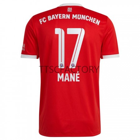 Fußballtrikots Bayern München Sadio Mane 17 2022-2023 Kurzarm Heimtrikotsatz kaufen